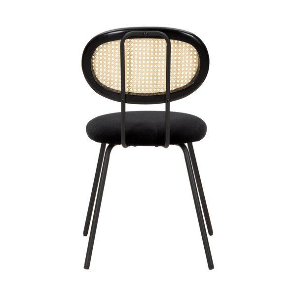 Melns ēdamistabas krēsls Mauro Ferretti Osaka-image-3