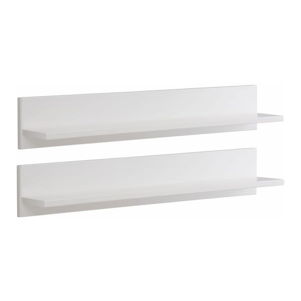 Balts sienas plaukts no priedes masīvkoka Støraa Salento-image-1