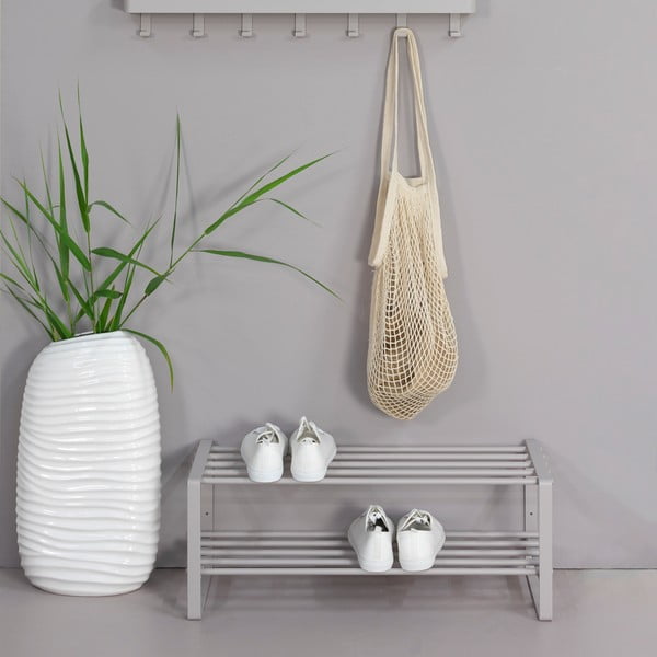 Pelēkbrūns metāla apavu plaukts 70x29x27 cm Rex – Spinder Design-image-3