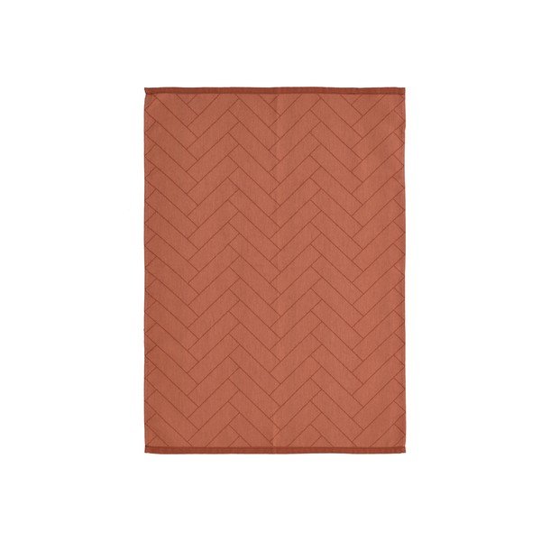 Sarkans kokvilnas virtuves dvielis Södahl, 50 x 70 cm-image-3