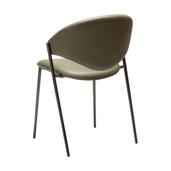 Haki mākslīgās ādas pusdienu krēsls Zone – DAN-FORM Denmark-image-3