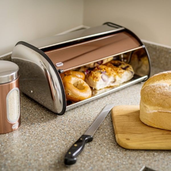 Balta maizes kaste Addis Bread Bin-image-1