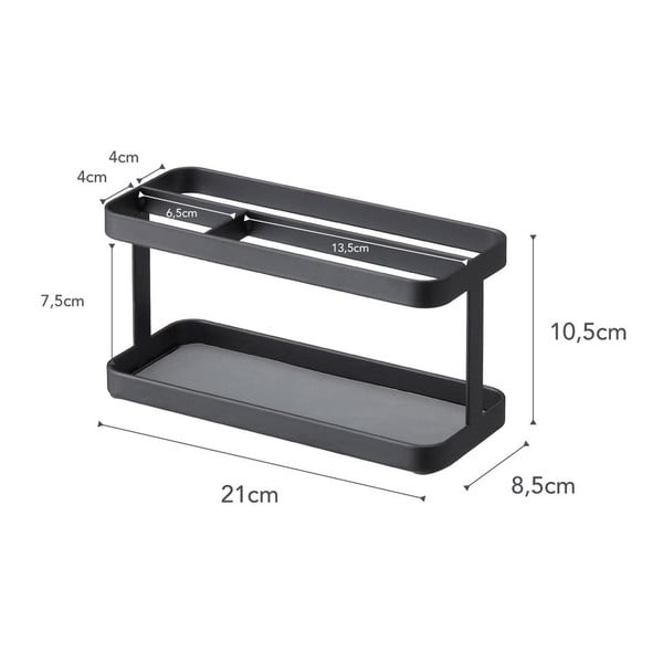 Melns daudzfunkcionāls statīvs YAMAZAKI Tower-image-3