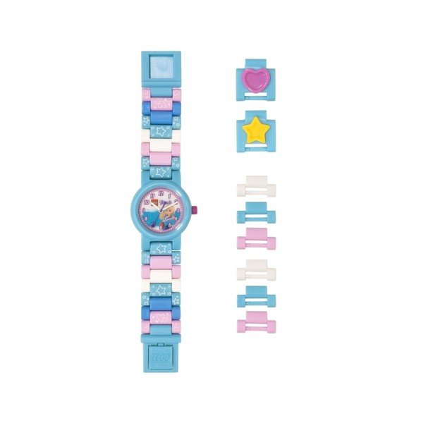 Gaiši zils LEGO® Friends Stephanie pulkstenis-image-2