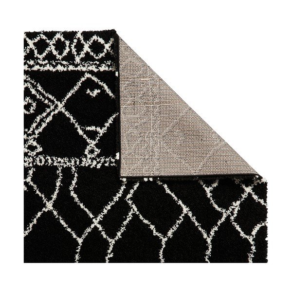 Melns paklājs Think Rugs Scandi Berber, 200 x 290 cm-image-1