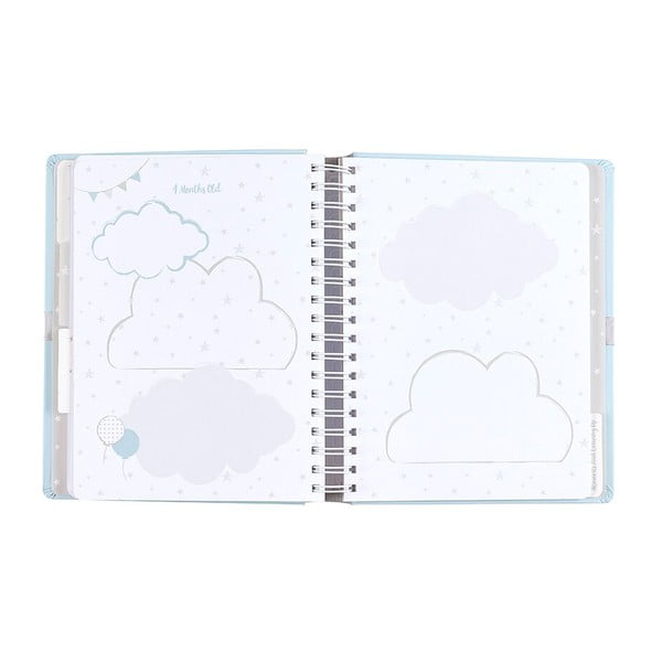 Zilā bērna dienasgrāmata Busy B-image-1