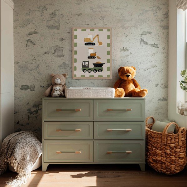 Bērnu plakāts 30x40 cm Baby The Builder – Styler-image-1