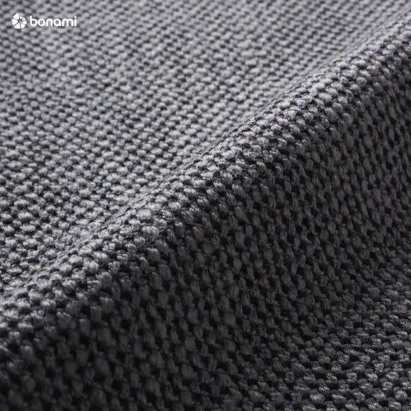 Tumši pelēka polsterēta divvietīga gulta ar veļas kasti ar redelēm 180x200 cm Atesio – Meise Möbel-image-4