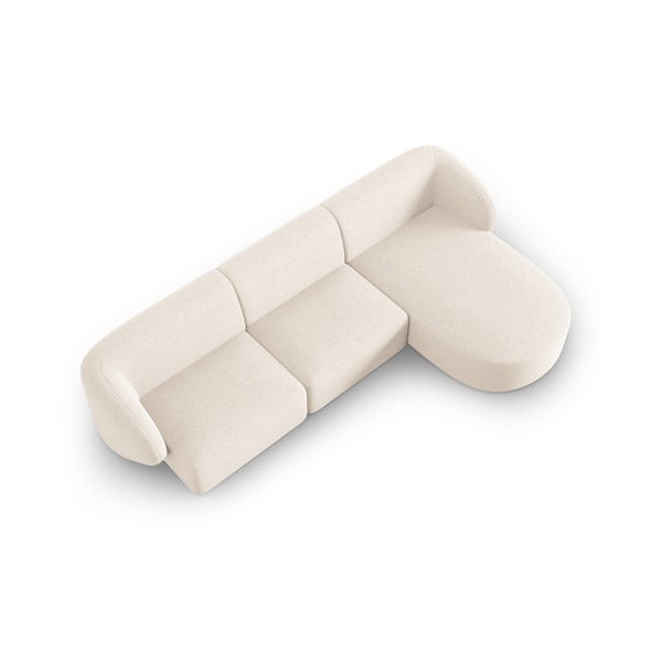 Krēmkrāsas stūra dīvāns (ar labo stūri) Shane – Micadoni Home-image-3