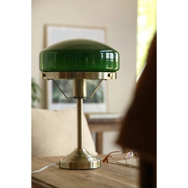 Zaļa/misiņa krāsas galda lampa (augstums 39 cm) Aurelia – Markslöjd-image-2