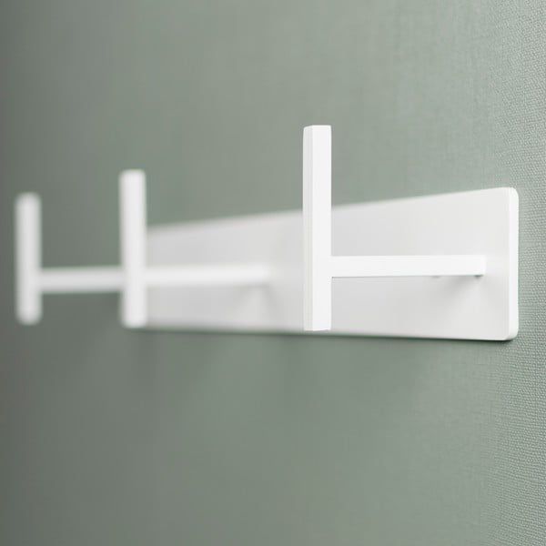 Balts metāla sienas pakaramais 44 cm Chapman – Spinder Design-image-3