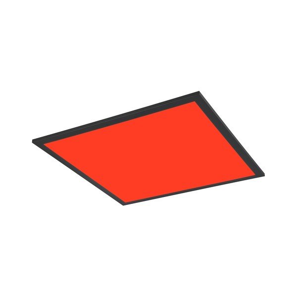 Melna LED griestu lampa 44.5x44.5 cm Beta – Reality-image-2