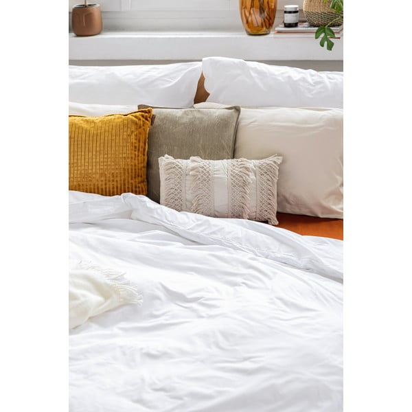 Balta divguļamā kokvilnas gultasveļa Bonami Selection, 160 x 200 cm-image-3