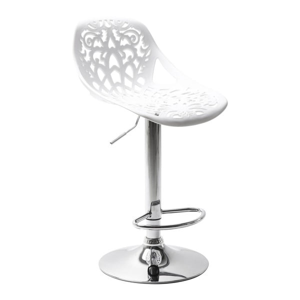 2 baltu bāra krēslu komplekts Kare Design Ornaments