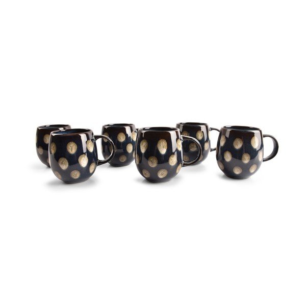 Zila akmensmasas krūze 430 ml Muggies – Salt&Pepper-image-3