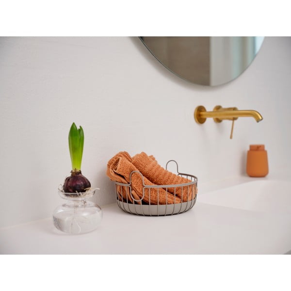 Stiepļu metāla uzglabāšanas grozs ø 22x8 cm Inu – Zone-image-3