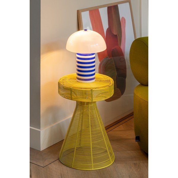 Metāla apaļš sānu galdiņš ø 30,5 cm Cuerda Corcho – Leitmotiv-image-3