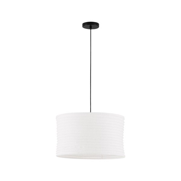 Balta lina piekaramā lampa ø 50 cm Linnet – Nova Luce