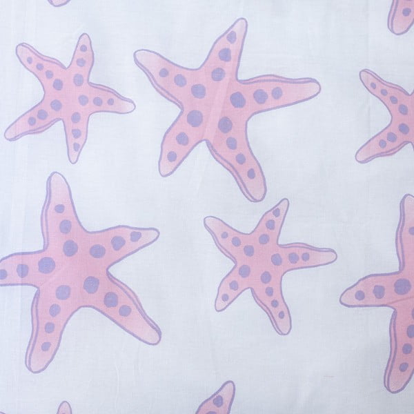 Vienguļamā kokvilnas bērnu gultas veļa 140x200 cm Ariela "Pink" – Jerry Fabrics-image-4