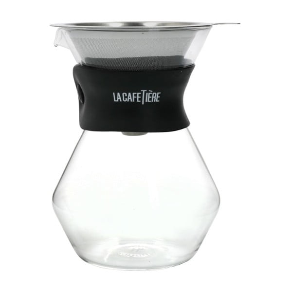 Karafe no borsilikāta stikla ar nerūsējošā tērauda filtru 0,4 l La Cafetiere – Kitchen Craft