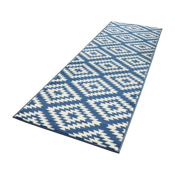 Zils celiņa paklājs 80x350 cm Nordic – Hanse Home-image-2