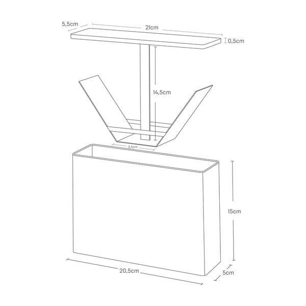 Paplāte kafijas filtriem Tosca – YAMAZAKI-image-4