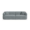 Tumši pelēks velveta dīvāns 255 cm Campi – Cosmopolitan Design