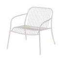 Gaiši pelēks metāla dārza atpūtas krēsls Yua Wire – Blomus