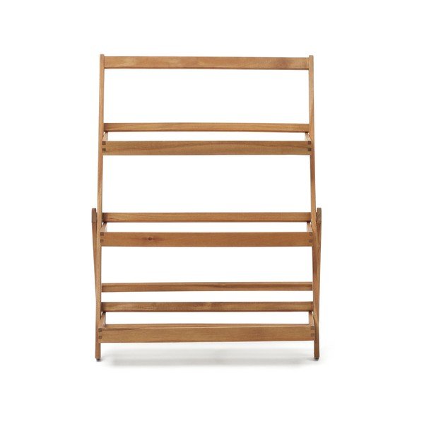 Koka puķu podu statīvs Victora – Kave Home-image-1