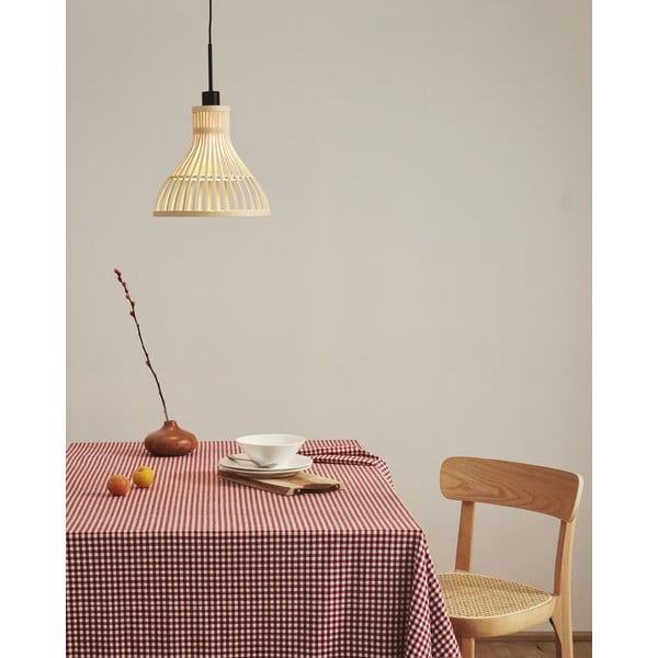 Dabīga toņa bambusa abažūrs ø 30 cm Nathaya – Kave Home-image-1