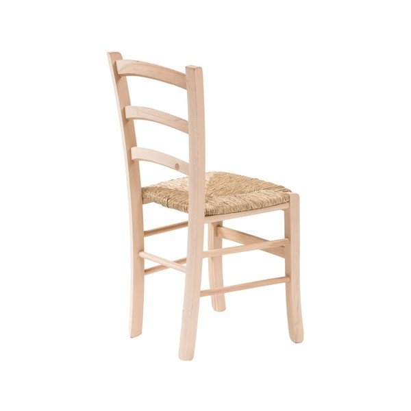 Gaiši brūns dižskābarža koka krēsls Biscottini Alis-image-1