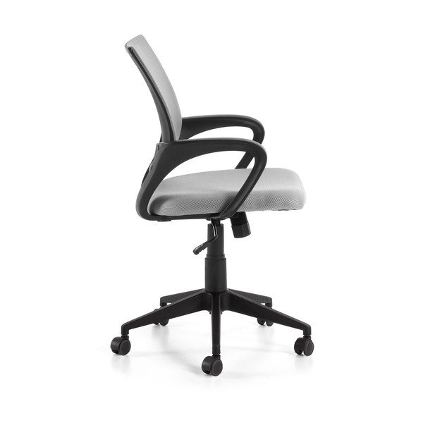 Pelēks biroja krēsls Kave Home Ebor-image-2