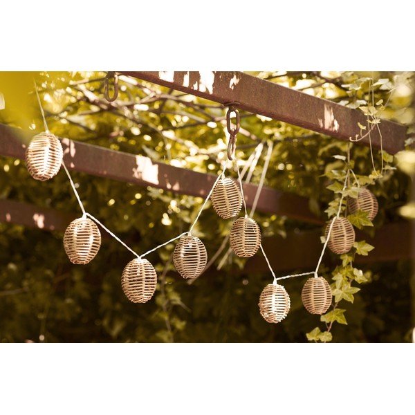 LED lampiņu virtene uz baterijām spuldžu skaits 10 gab. garums 180 cm Carlisle – House Nordic-image-2