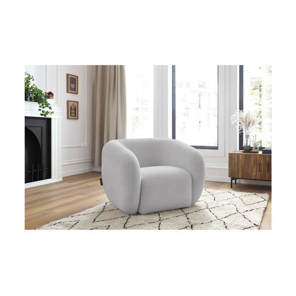 Pelēks atpūtas krēsls Celine – Bobochic Paris-image-1