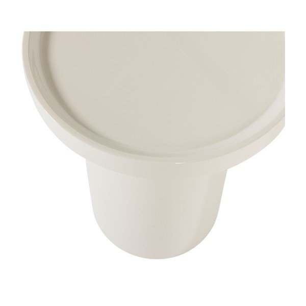 Spīdīgs apaļš sānu galdiņš ø 40 cm Veluna – WOOOD-image-2