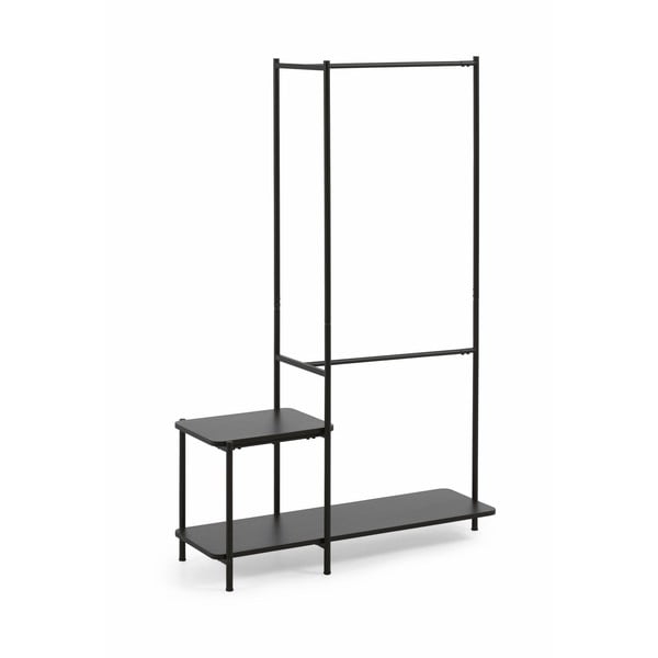 Melna metāla iekārta priekšnamam Kave Home Galatia-image-2