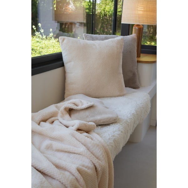 Mikroplīša dekoratīvais spilvens 45x45 cm Pippa – Tiseco Home Studio-image-1