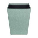 Zilganzaļa biroja atkritumu tvertne Sofia Canvas Paper Laminate – Bigso