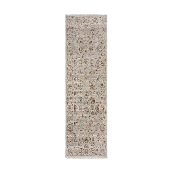 Bēšs celiņa paklājs 66x240 cm Elodie Traditional – Flair Rugs