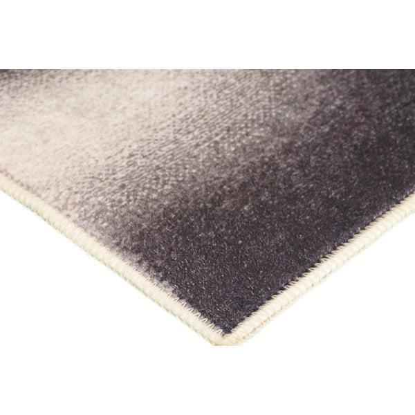 Balts/melns  mazgājams paklājs 230x160 cm – Vitaus-image-2