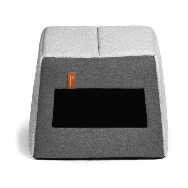 Gaiši pelēka suņu būda 43x43 cm Up and Down L – Rexproduct-image-2