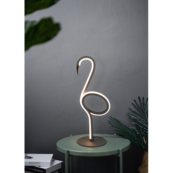 Melna LED galda lampa (augstums 35 cm) Ingo – Reality-image-1