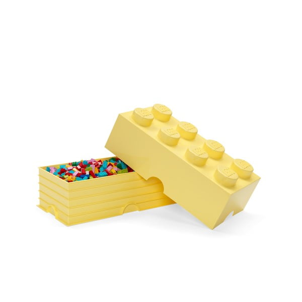Gaiši dzeltena glabāšanas kaste LEGO®-image-2