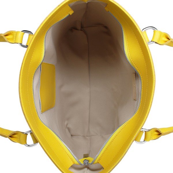 Dzeltena ādas soma Lampoo Masna-image-1