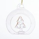 Stikla Ziemassvētku eglītes bumbiņa ø 6 cm Tree – Dakls