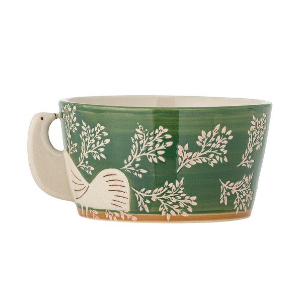 Zaļa akmensmasas zupas bļodiņa 460 ml Hezha – Bloomingville