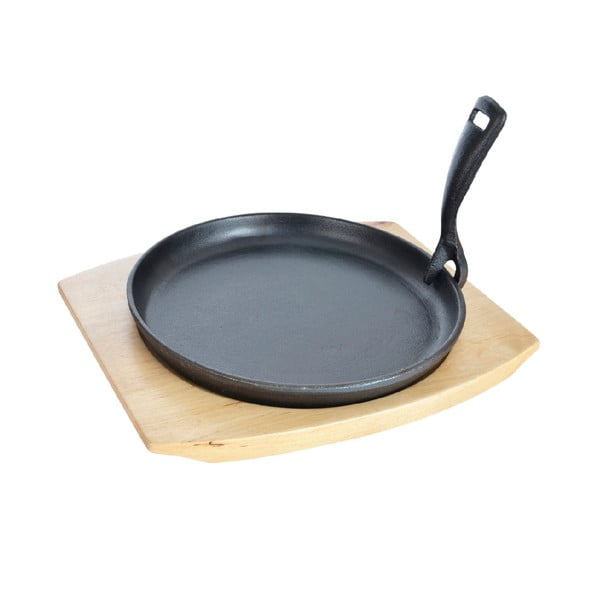 Grila čuguna panna ar noņemamu rokturi ø 22 cm LITINA – Orion