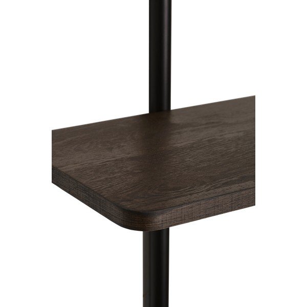 Brūns daudzlīmeņu metāla sienas plaukts 100 cm Gilda – Ellos Home-image-4