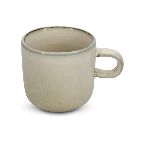 Ziloņkaula krāsas akmensmasas tasīte 240 ml Meridian – Salt&Pepper