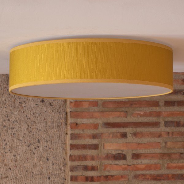 Dzeltena griestu lampa Sotto Luce Doce, ⌀ 40 cm-image-2